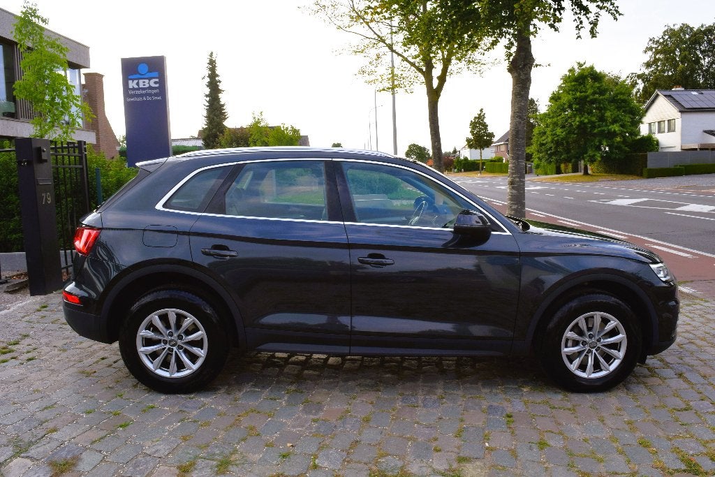 Audi Q5 2.0TDi Quattro/S Tronic/1st Owner/HISTORY, Autos, Cuir, Argent ou Gris, Entreprise, Q5