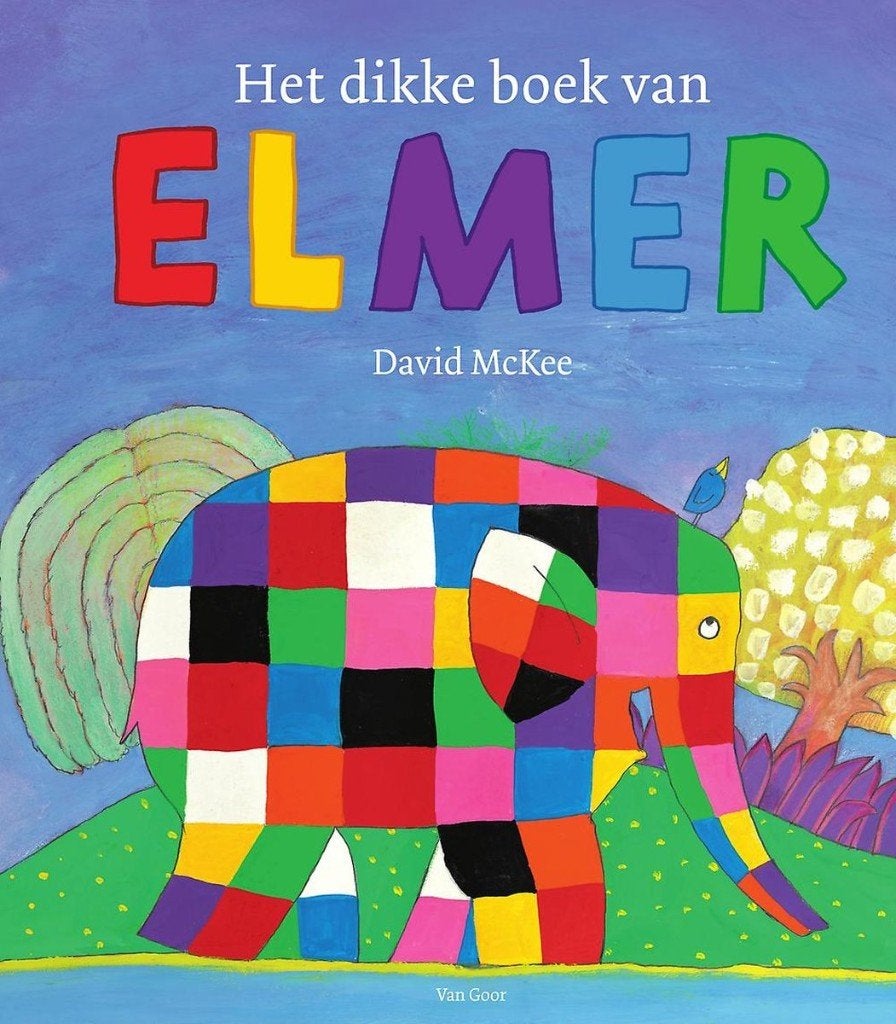 boek: het dikke boek van Elmer/David McKee, Boeken, Kinderboeken | Kleuters, Ophalen of Verzenden, Zo goed als nieuw, Fictie algemeen