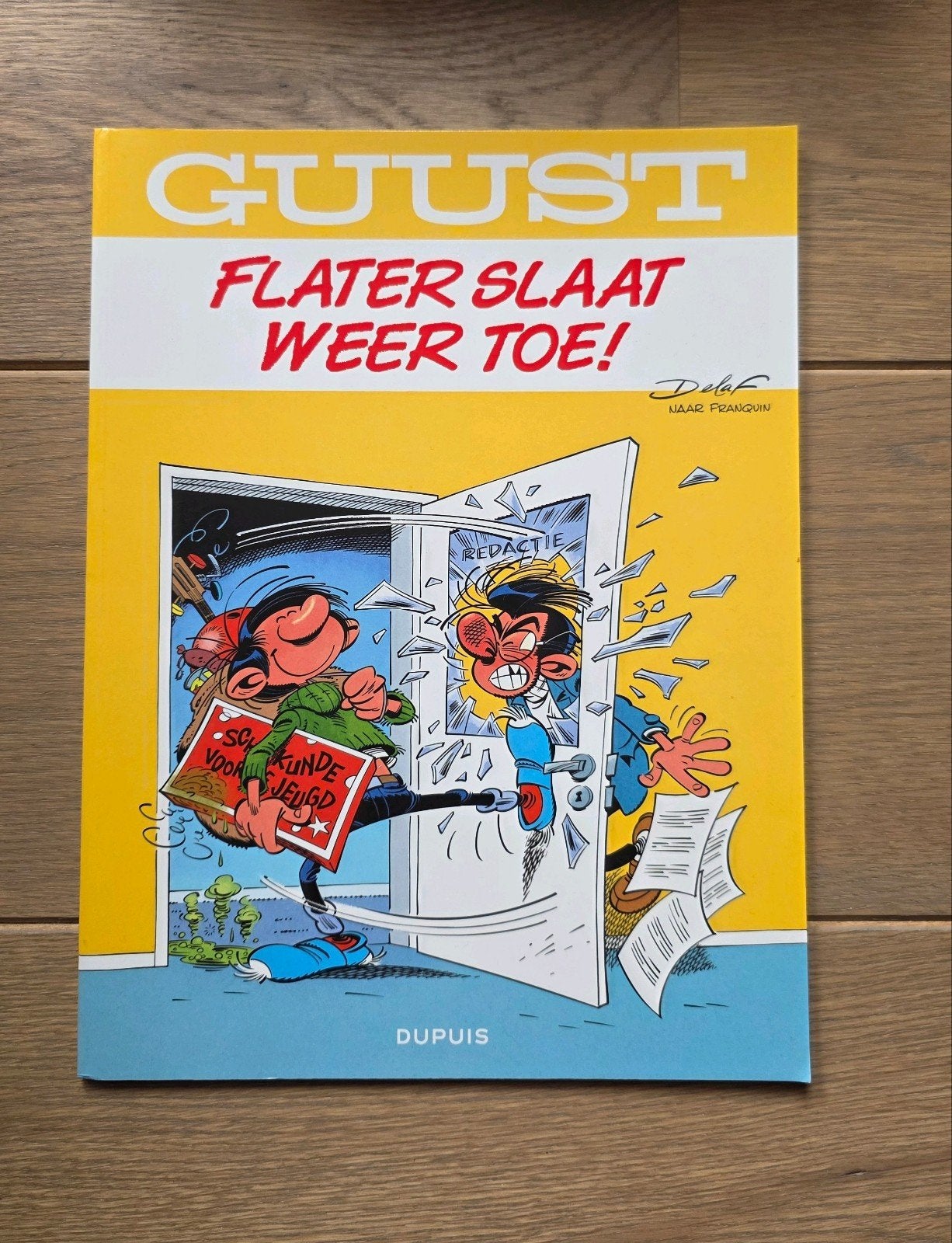 Strip GUUST FLATER - Flater slaat weer toe - NIEUW, Eén stripboek, Nieuw, Ophalen of Verzenden, André Franquin