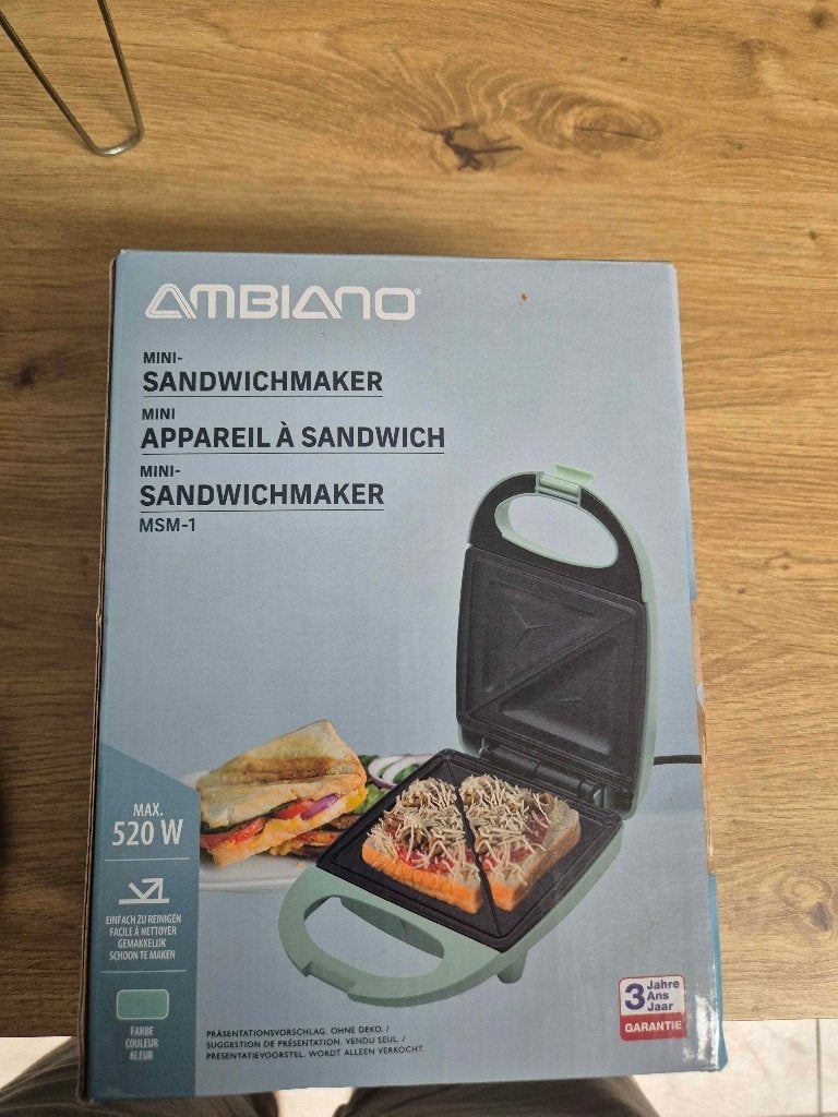 Sandwichmaker, Elektronische apparatuur, Contactgrills, Ophalen, Nieuw