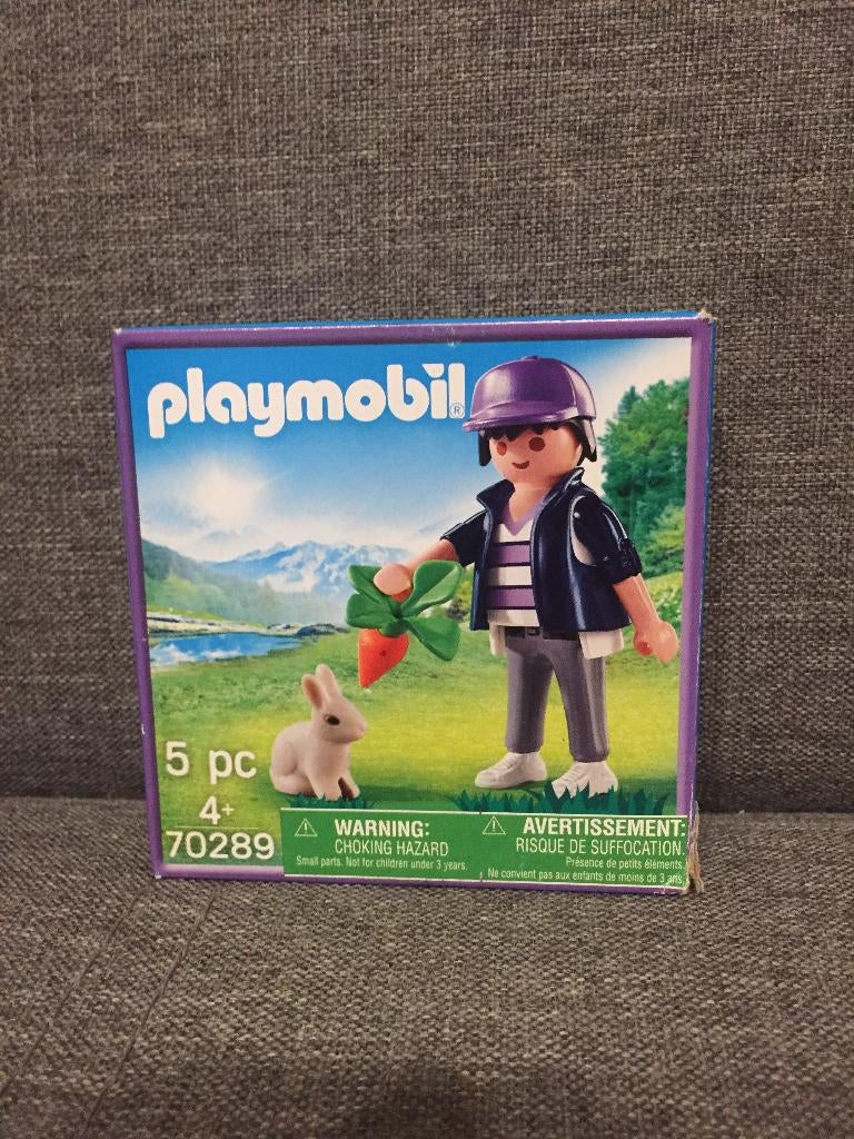 Playmobil 70289 konijn met man, Kinderen en Baby's, Speelgoed | Playmobil, Ophalen of Verzenden, Nieuw
