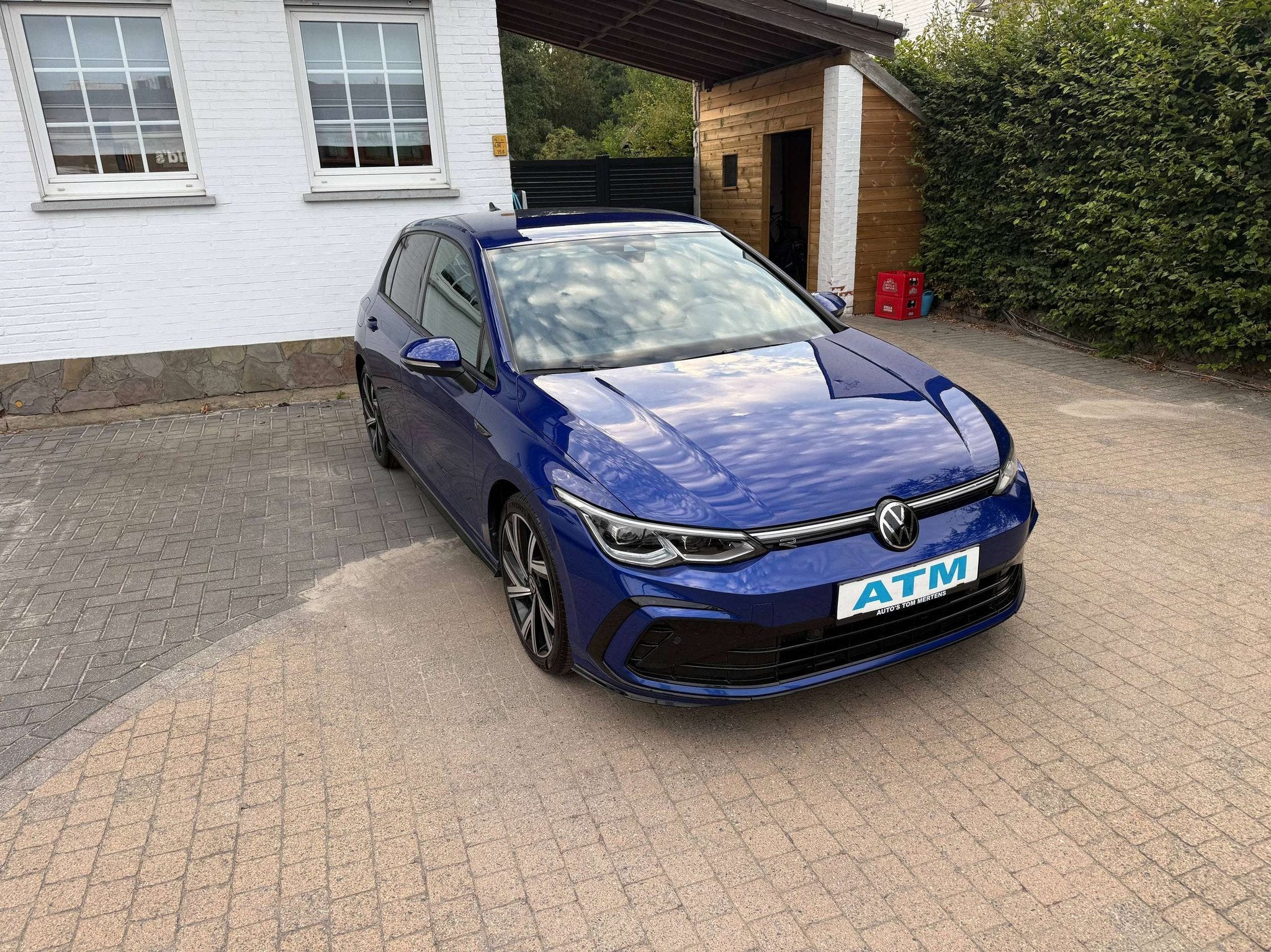 Volkswagen Golf R VIII 1.5 eTSI 150 ACT R-Line DSG OPF (EU6A, Auto's, Volkswagen, 4 cilinders, Blauw, Bedrijf, 5 deurs