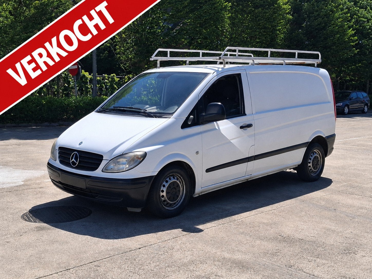 Mercedes Vito 109 CDI 2.2 Diesel | Trekhaak | Dakrek |, 4 deurs, Achterwielaandrijving, 2000 kg, Wit