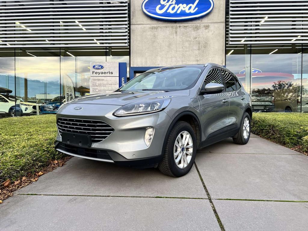 Ford Kuga Titanium 2.5i PHEV met 225 PK (bj 2023, automaat), Automaat, 1698 kg, Stof, Gebruikt