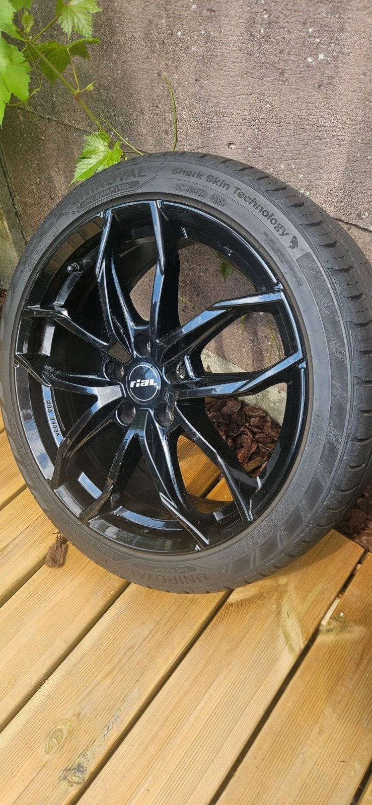 jantes alu ford et volvo 18 pouces Rial ,pneus neufs, Enlèvement, 18 pouces, Jante(s)