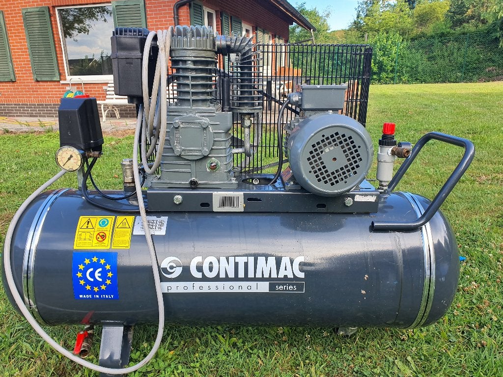 Contimac prof. Compressor - 3 PK - 11 Bar - 500 L/min - 100, Doe-het-zelf en Bouw, Compressors, Ophalen, 400 tot 800 liter/min