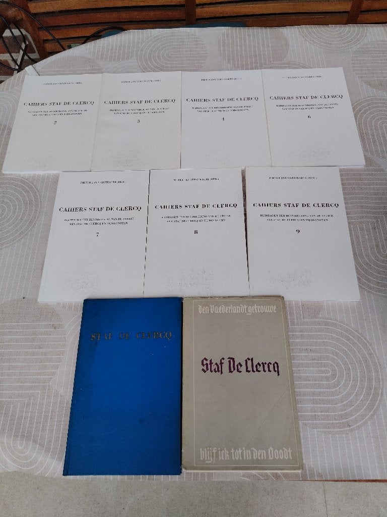 STAF DE CLERCQ, Enlèvement ou Envoi, Deuxième Guerre mondiale, Utilisé, Général