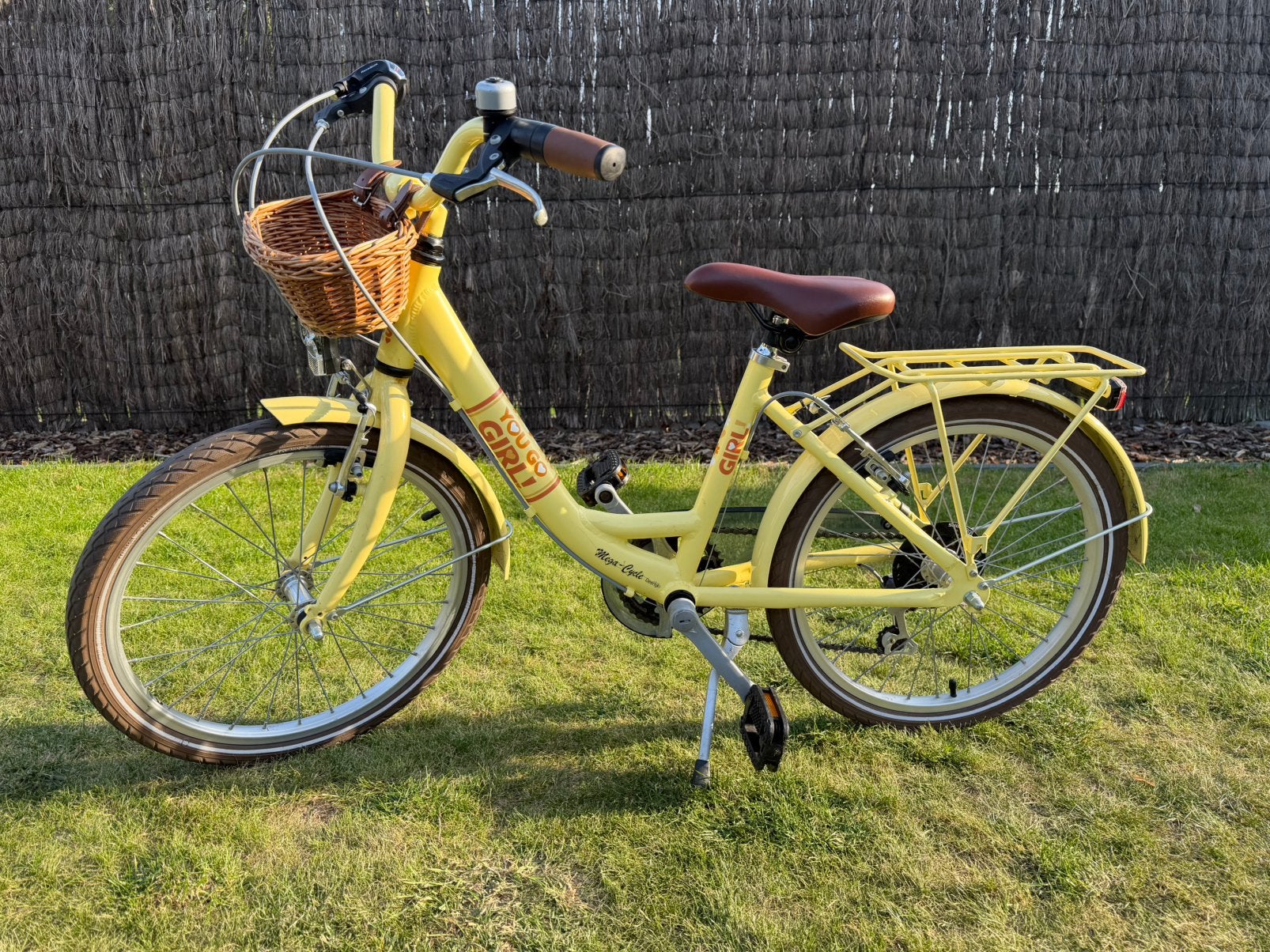 Meisjesfiets 20inch, Fietsen en Brommers, Ophalen, Velgrem, Versnellingen, Zo goed als nieuw