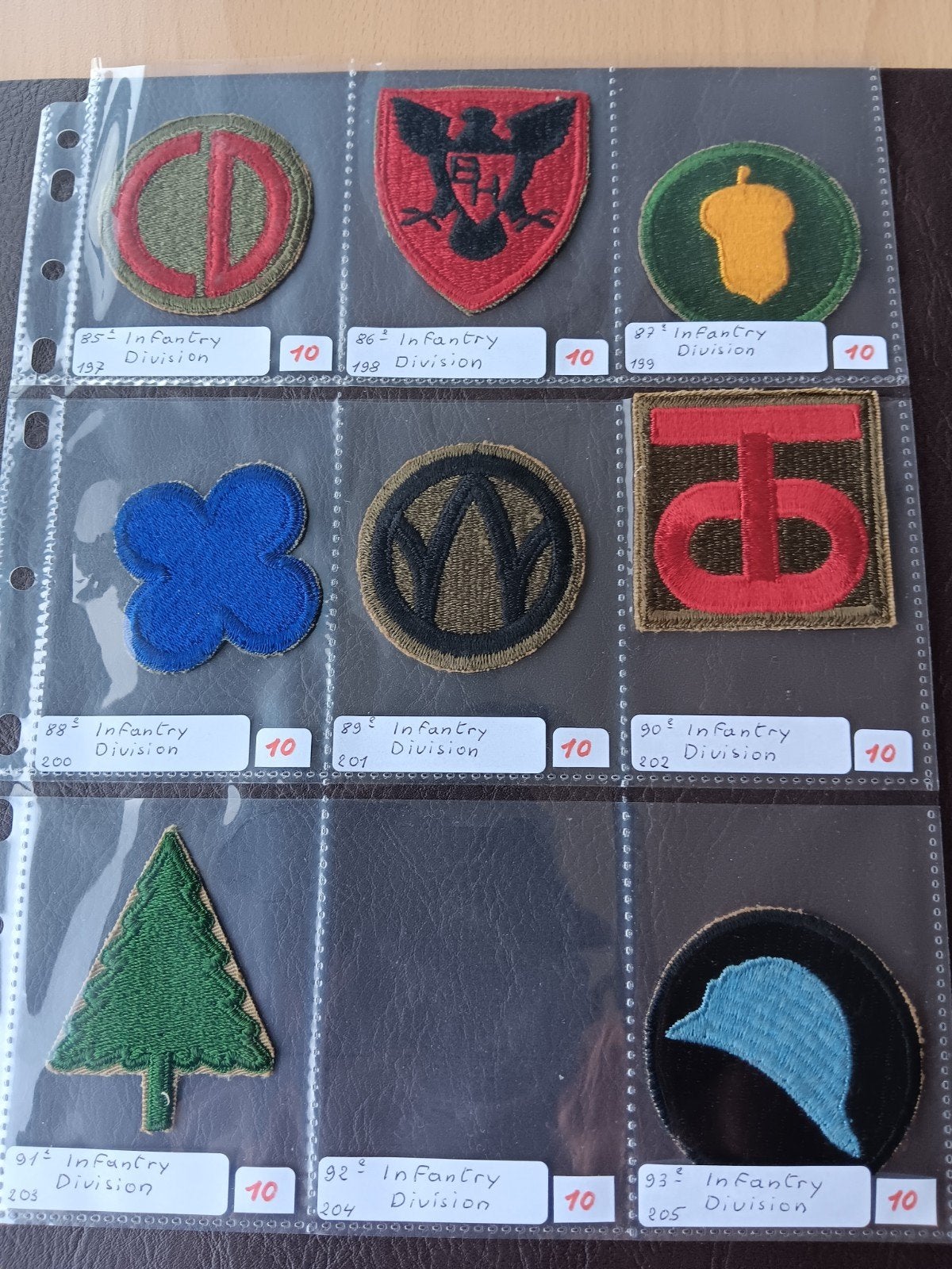 us ww2 patches, Enlèvement ou Envoi