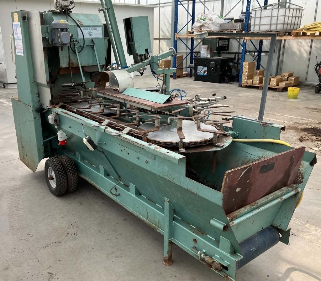 oppotmachine, Ophalen, Serretuinbouw