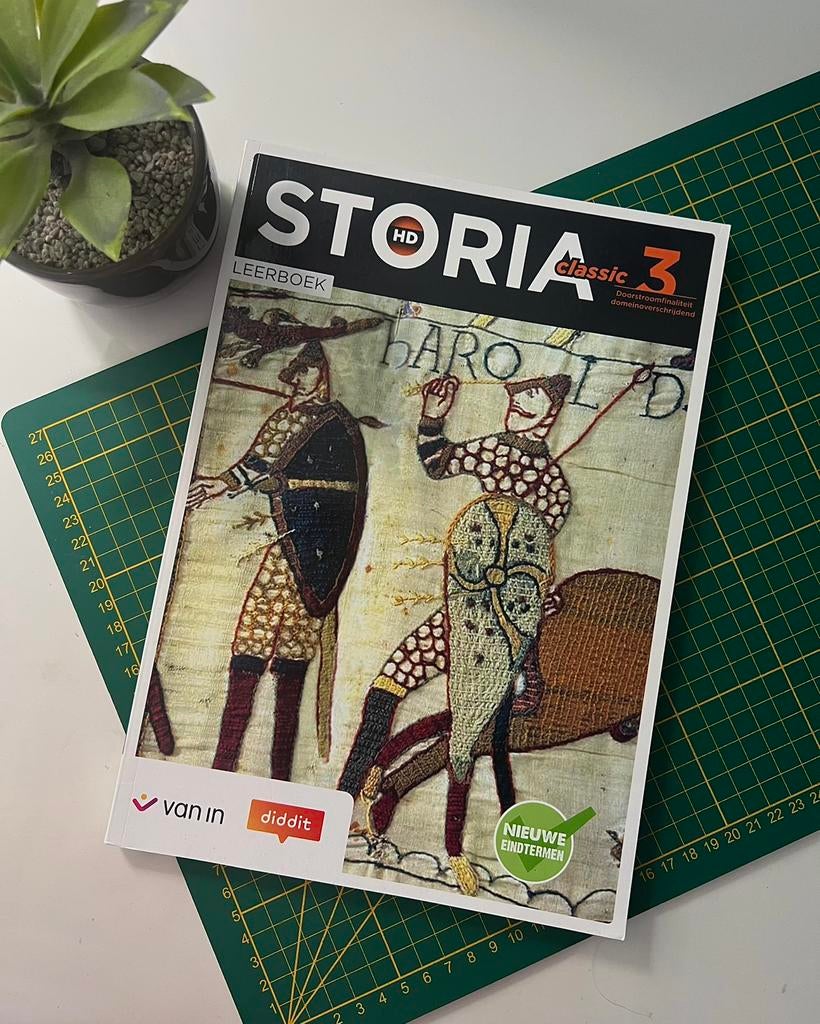 STORIA HD 3 - leerboek geschiedenis 2u (2021), Boeken, Ophalen of Verzenden, Zo goed als nieuw, ASO, Geschiedenis