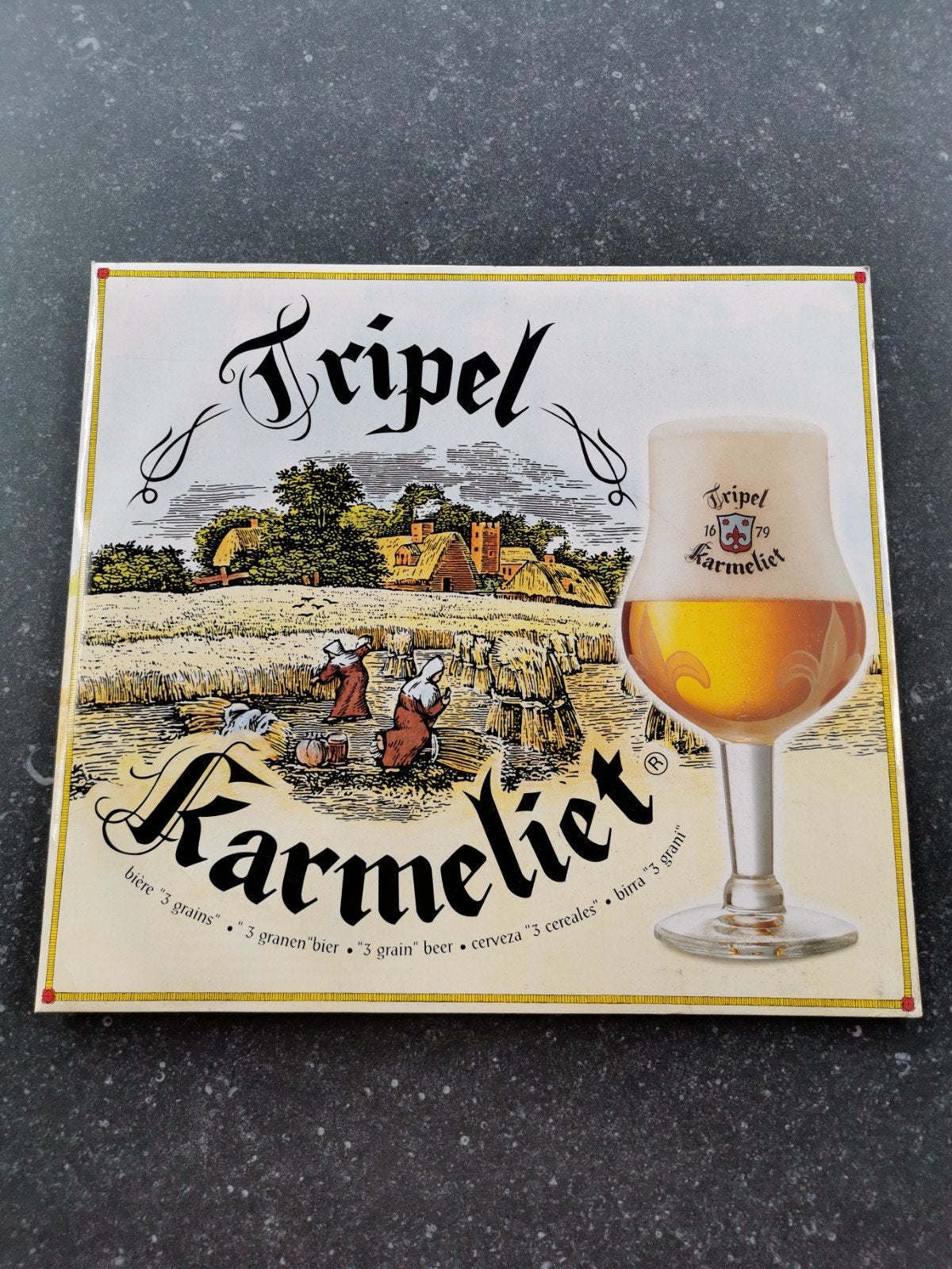 Tripel Karmeliet Reclamebord, Enlèvement ou Envoi