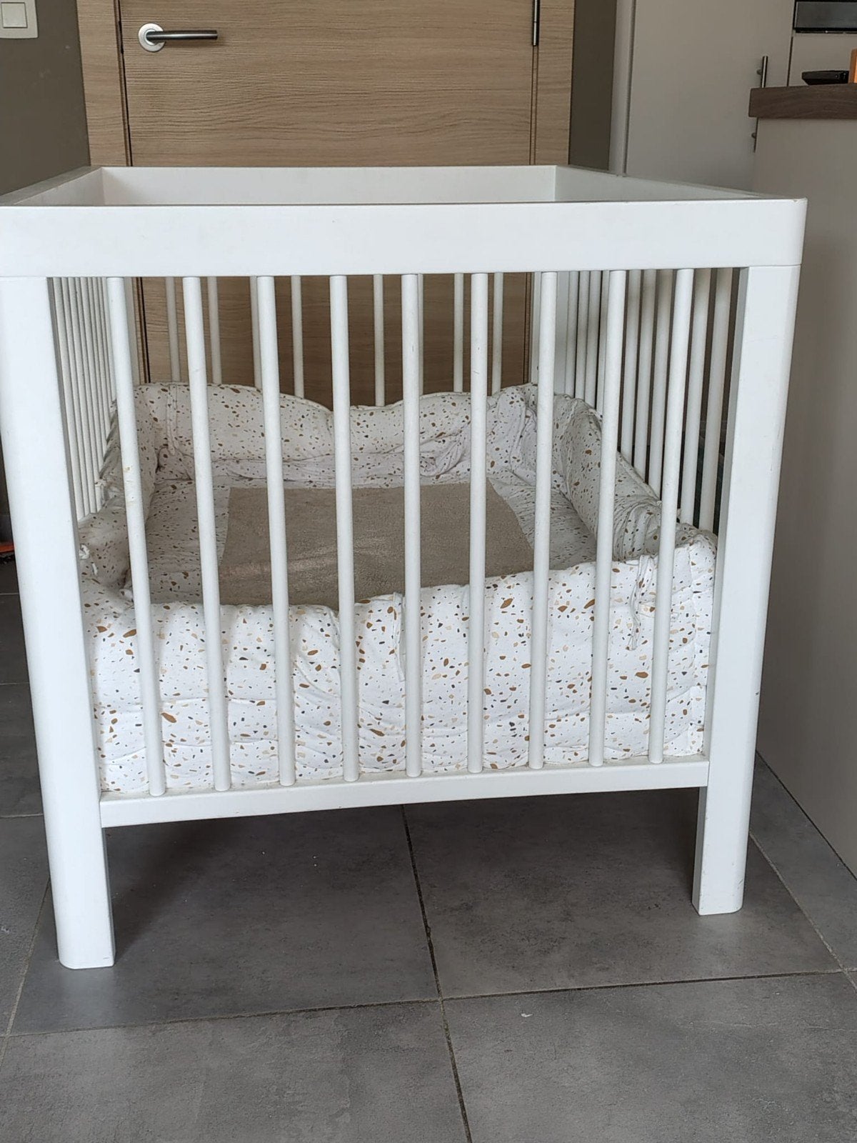 Wit park met toebehoren, Kinderen en Baby's, Ophalen, Gebruikt