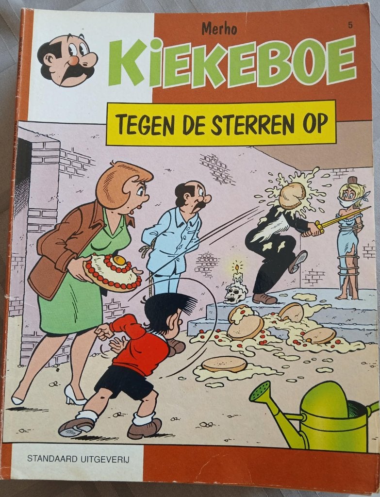 11 Kiekeboe stripalbums (Merho) – Nrs. 5 t/m 98, Boeken, Meerdere stripboeken, Ophalen, Gelezen, Merho