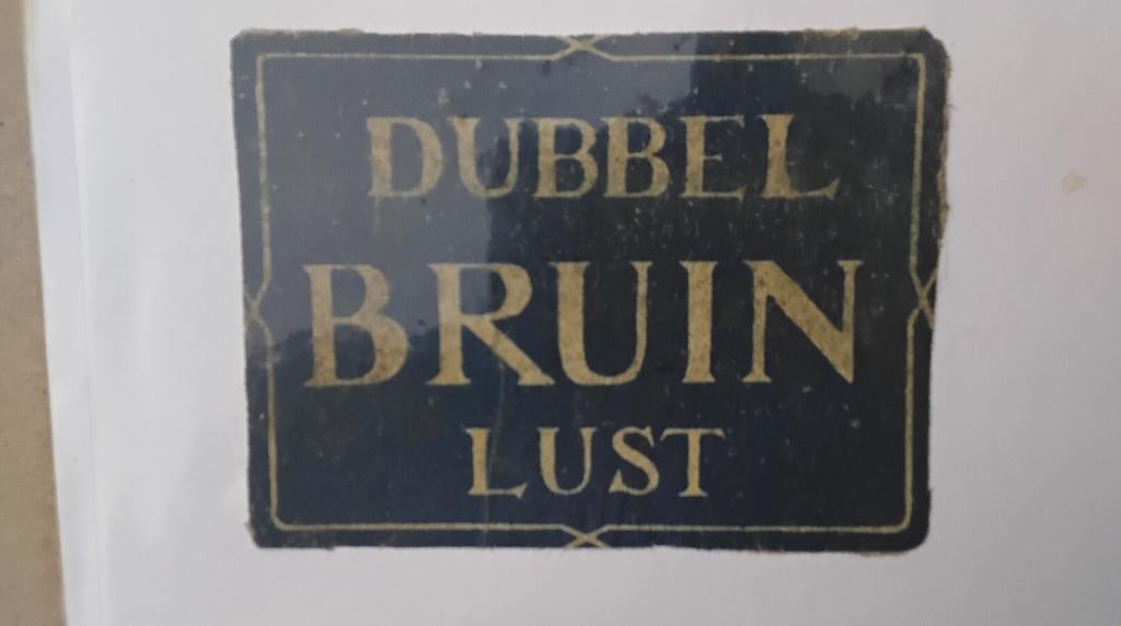 bier etiket dubbel bruin lust kortrijk, Ophalen