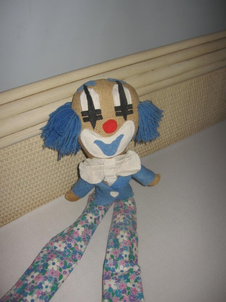 Prachtige vintage clown 70', Ophalen of Verzenden, Zo goed als nieuw, Overige typen