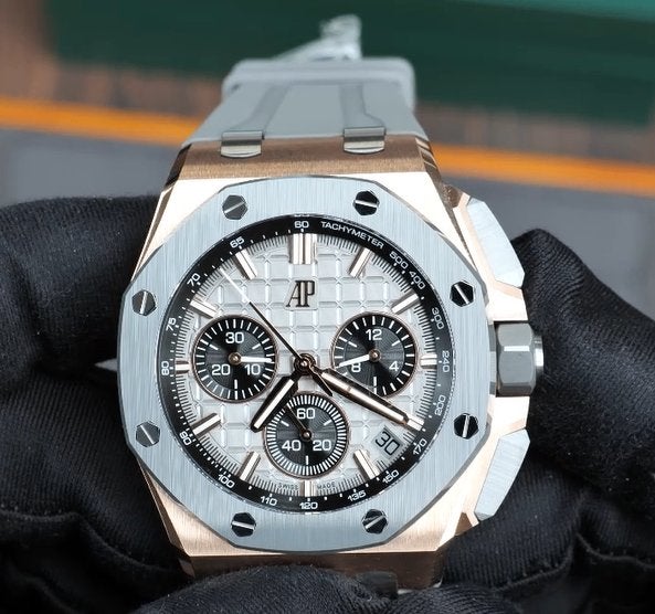 AP Royal Oak Offshore 43mm 26420OI, Polshorloge, Overige materialen, Nieuw, Goud