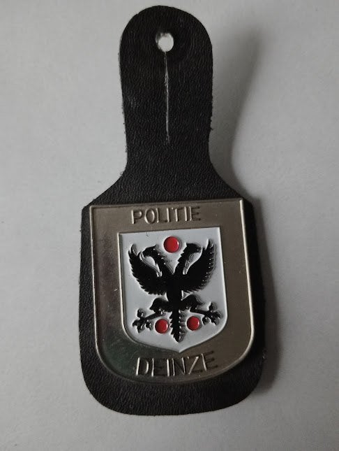 Oude Borstzakhanger  van de gemeentelijke politie, Verzamelen, Militaria | Algemeen, Ophalen of Verzenden, Rijkswacht, Embleem of Badge