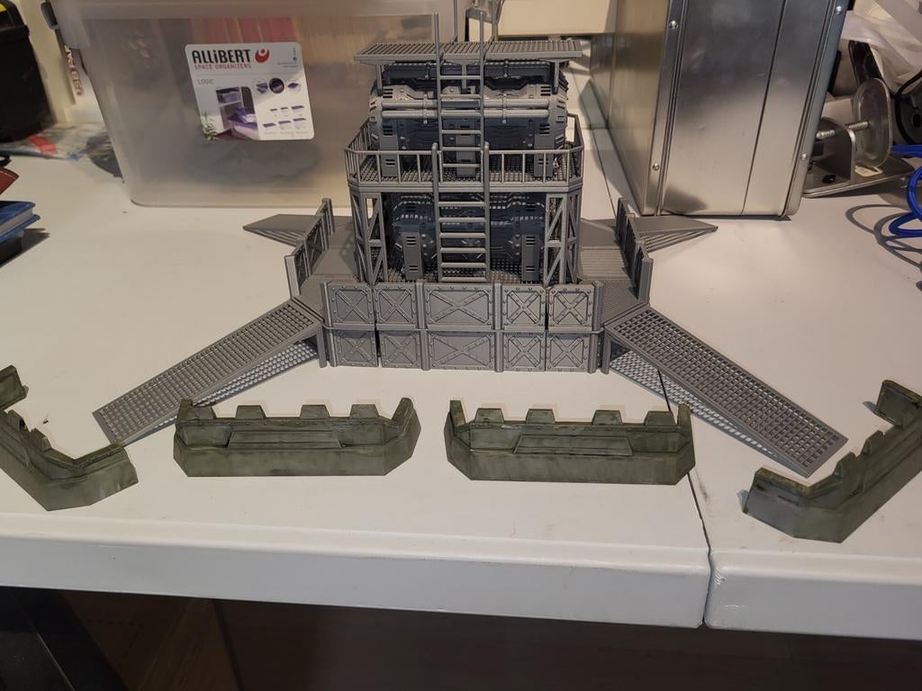 Sci-fi industrial terrain, Ophalen, Warhammer