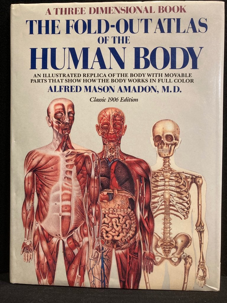 L'ATLAS DU CORPS HUMAIN Livre éphémère 1984 en anglais, Enlèvement ou Envoi, Comme neuf, Alfred Mason Amadon