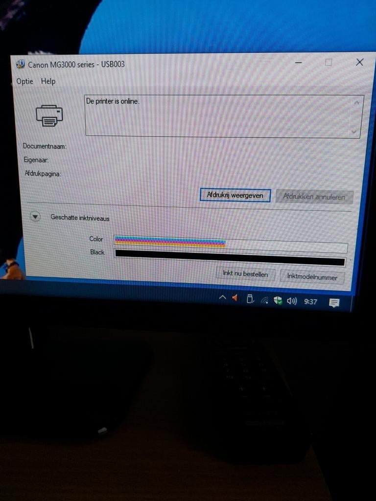 Canon printer  m3000 series zonder usb kabel, Ophalen of Verzenden, Zo goed als nieuw, Printer