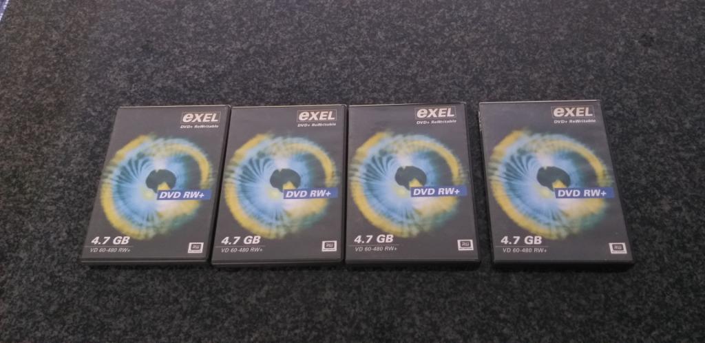4 DVD vierge avec pochette, Enlèvement, Neuf, Dvd