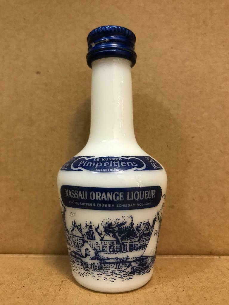 De Kuyper Nassau Orange Liqueur - Mignonnette d'alcool - 3cl, Collections, Vins, Autres régions, Enlèvement ou Envoi, Pleine, Comme neuf