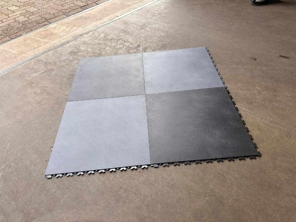 Dalles clip PVC / Vinyl ECO pour garage, atelier,.., Enlèvement ou Envoi, Neuf, Autres matériaux, Autres types