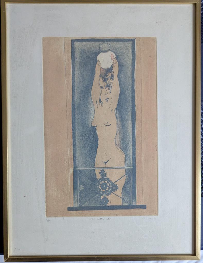 Ets van Caymax, Antiek en Kunst, Kunst | Schilderijen | Modern, Ophalen of Verzenden