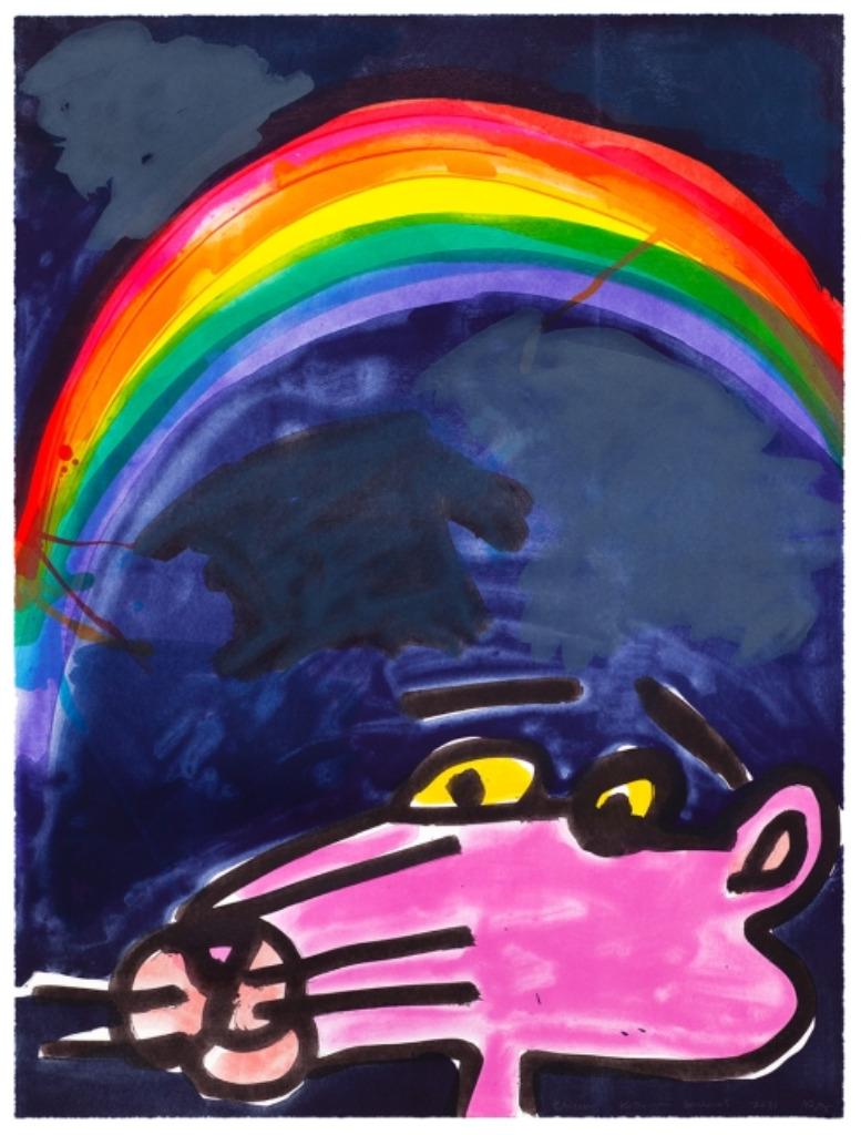 Katherine Bernhardt - Chrome (2021), Antiquités & Art, Art | Lithographies & Sérigraphies, Enlèvement ou Envoi