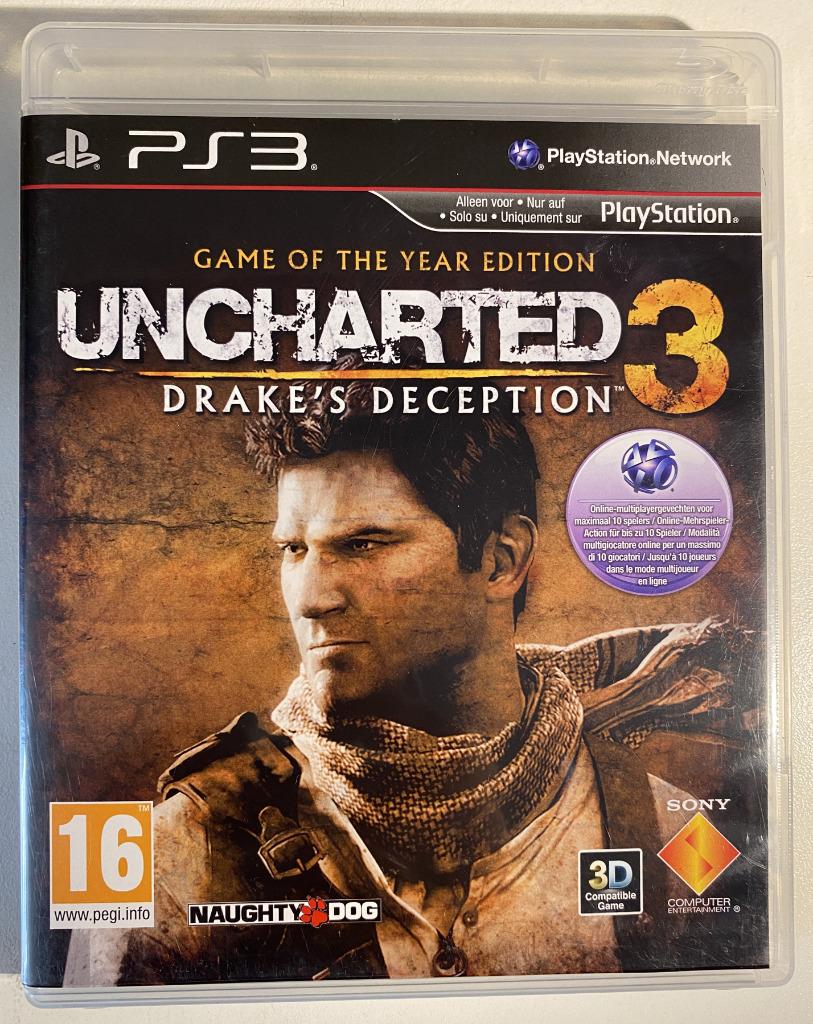 Uncharted 3 voor PS3, Games en Spelcomputers, Ophalen of Verzenden