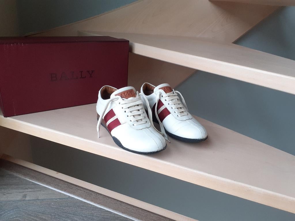 Bally sneakers - maat 36,5, Wit, Ophalen of Verzenden, Sneakers, Bally