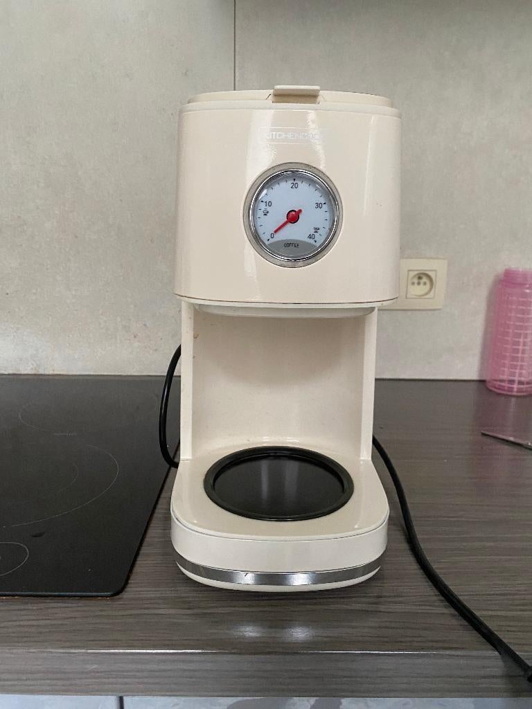 Koffiemachine, Ophalen, Afneembaar waterreservoir, Koffiemachine, Gemalen koffie