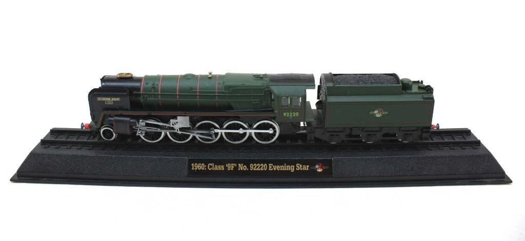 Display trein: 1960: Class '9F' No. 92220 Evening Star., Hobby & Loisirs créatifs, Trains miniatures | Échelles Autre, Enlèvement ou Envoi
