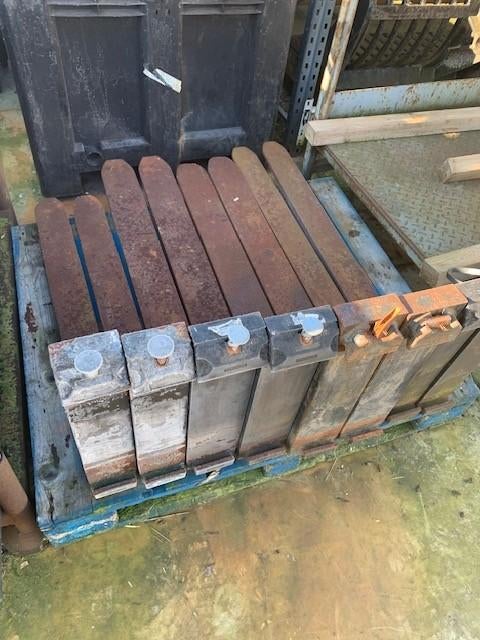 palletlepels, Ophalen