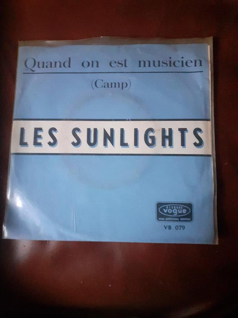 45T Sunlights : Quand on est musicien (Belpop), Enlèvement ou Envoi