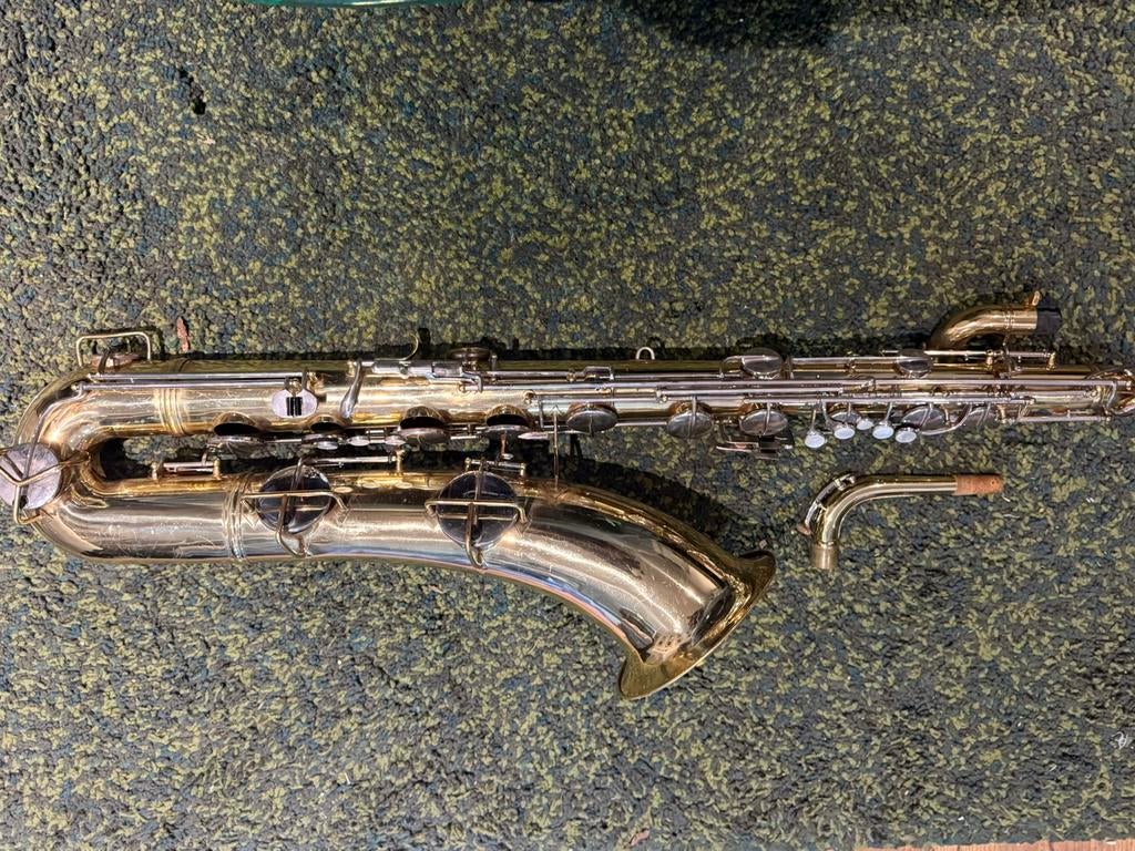 Saxophone baryton Conn 12M (1970) Bicolore Sans Low A, Musique & Instruments, Enlèvement ou Envoi