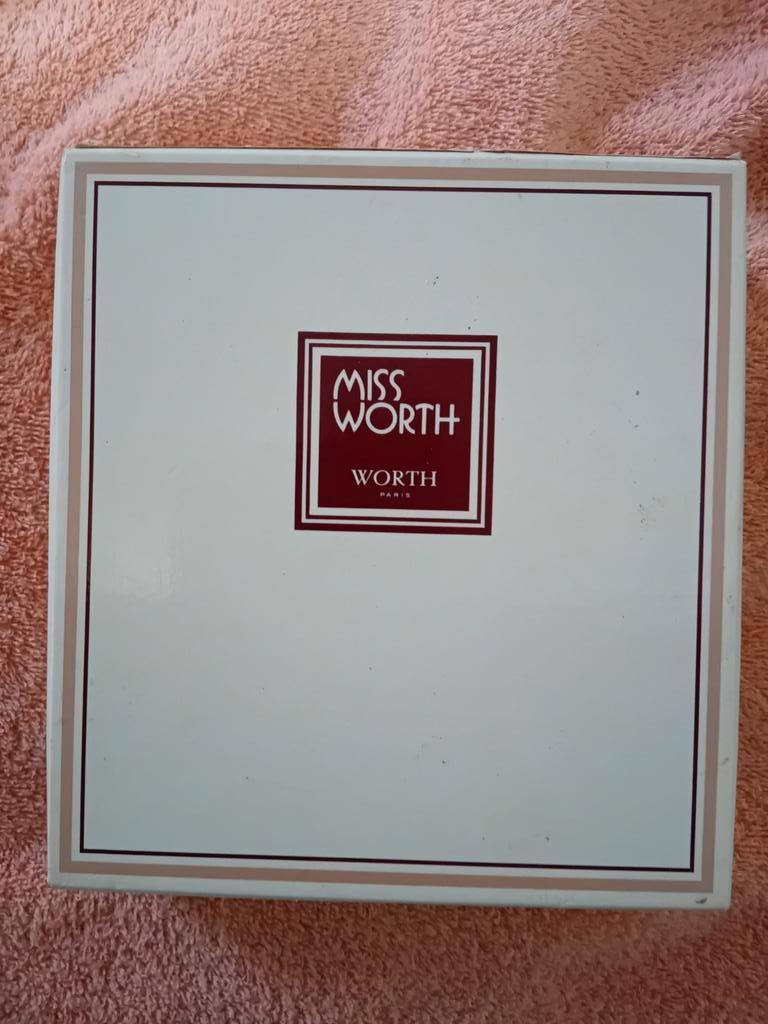 Miss Worth Eau de Parfum-set, Ophalen of Verzenden, Gebruikt, Parfumfles