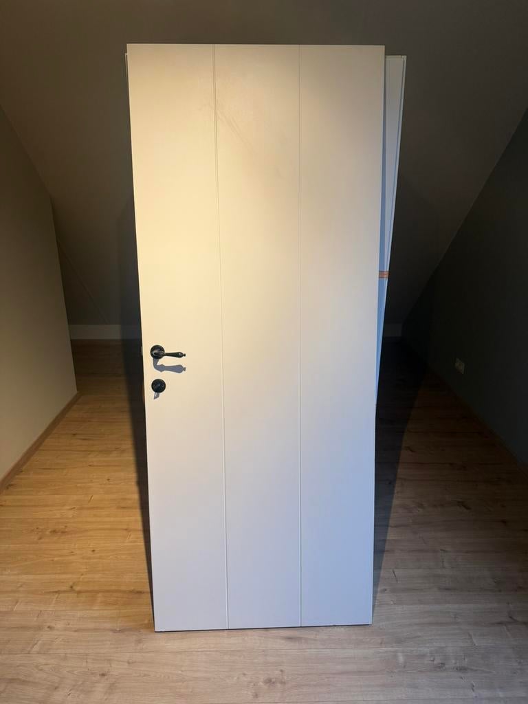 Landelijke binnendeur, Doe-het-zelf en Bouw, Deuren en Vliegenramen, Ophalen, Gebruikt, 80 tot 100 cm, Binnendeur