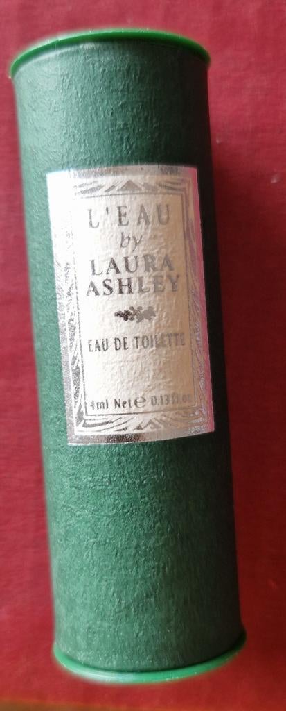 Miniature EDT 4 ML de LAURA ASHLEY, Ophalen of Verzenden, Zo goed als nieuw, Miniatuur