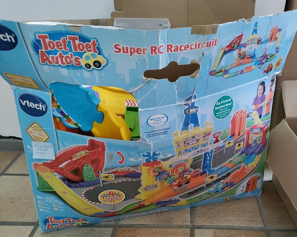 VTech Toet toet auto's, Ophalen, Zo goed als nieuw