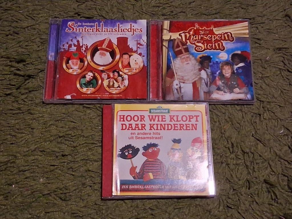 Sinterklaas cd´s studio 100 slot marsepeinstein, Sesamstraat, Enlèvement ou Envoi, Comme neuf, Saint-Nicolas