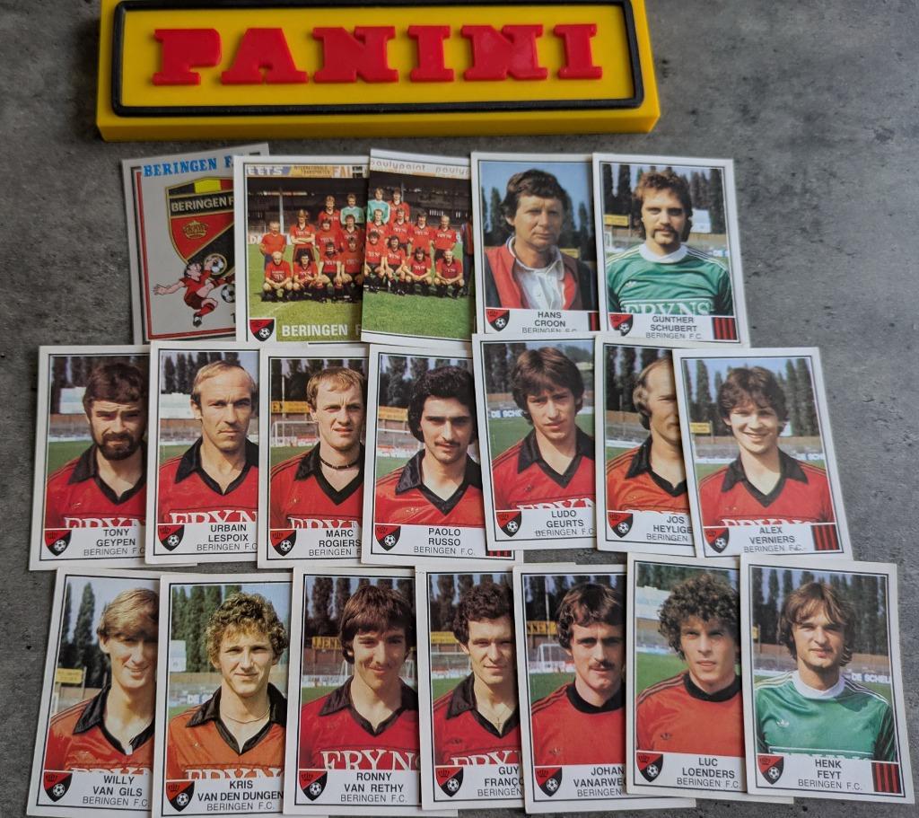 PANINI FOOTBALL 82 FC BERINGEN  19 STICKERS 1982, Verzenden