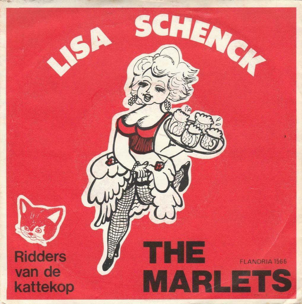 45T: The Marlets: Lisa Schenck, Cd's en Dvd's, Vinyl | Nederlandstalig, Ophalen of Verzenden, Overige formaten