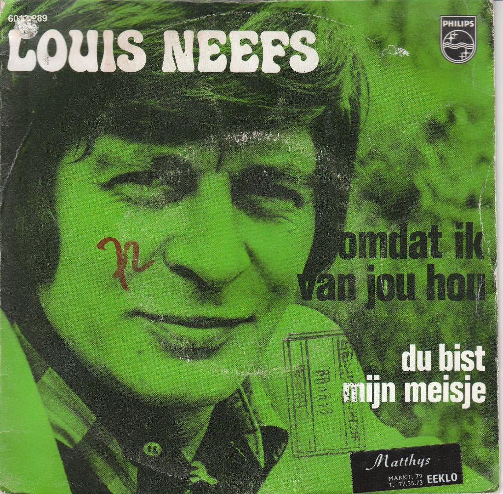 Singles uit vervlogen tijden: Urbanus, Neefs, Lotti, Steeno., Verzenden, 7 inch, Nederlandstalig, Single