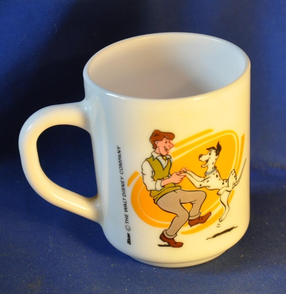 mug arcopal decor disney 101 dalmaciens, Enlèvement ou Envoi, Autres personnages, Utilisé, Autres types