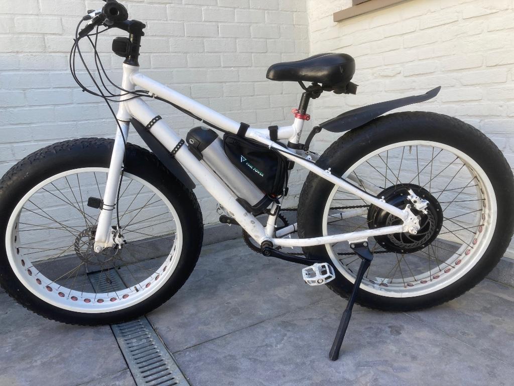 Elektrische Fatbike, Fietsen en Brommers, Elektrische fietsen, Ophalen, Gebruikt