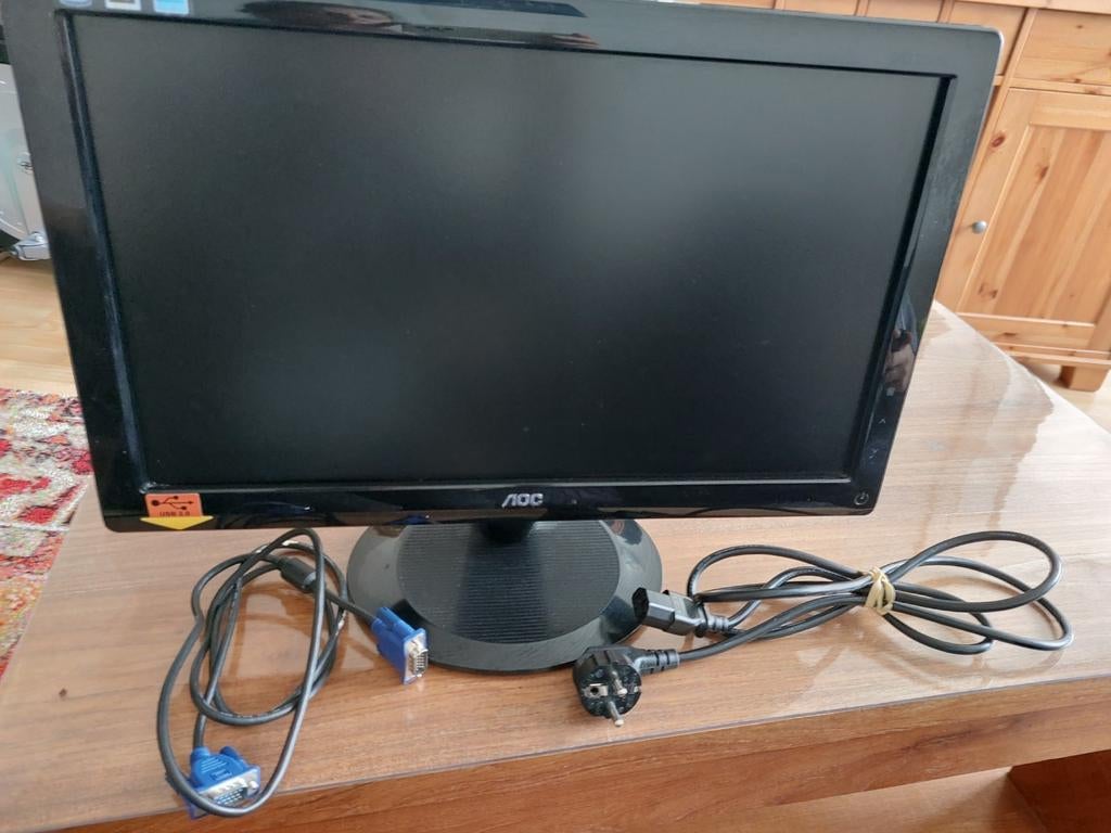 Écran pour pc AOC e936Swa en très bon état, Informatique & Logiciels, 18,5, Enlèvement ou Envoi, Comme neuf, AOC