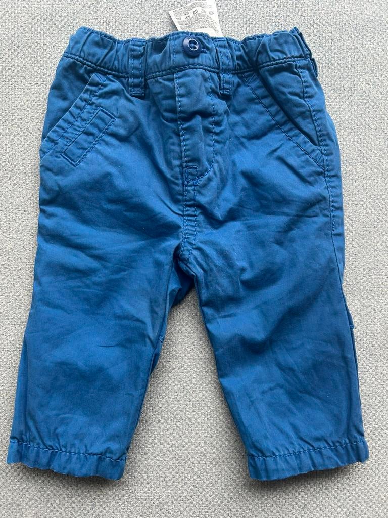 Tof blauw babybroekje - mt 62 - Mexx, Enfants & Bébés, Vêtements de bébé | Taille 62, Garçon, Enlèvement ou Envoi, Comme neuf