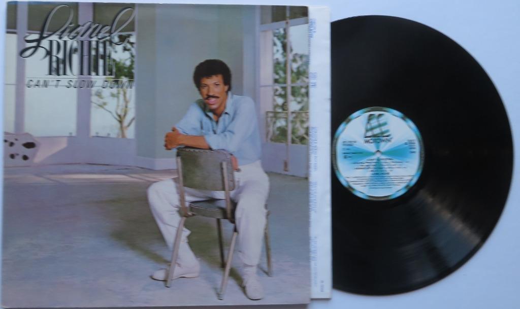 Lionel Richie - Can't slow down. Lp, Enlèvement ou Envoi, Utilisé, 12 pouces, Soul, Nu Soul ou Neo Soul